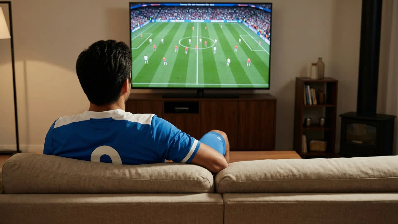 Match-Day-Fans, die im Gruppen chat leben